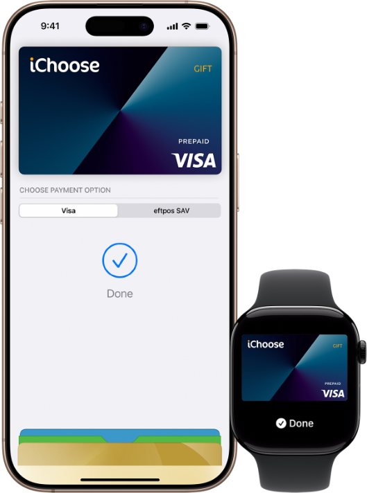 ichoose digital visa card wallet